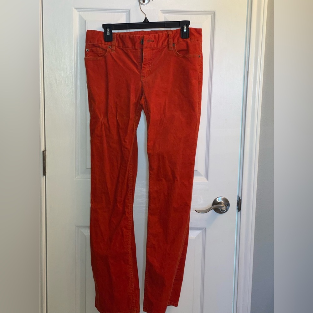 Orange Pants